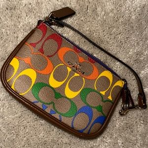 Coach pride rainbow nolita